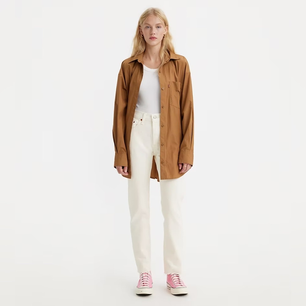 Vintage Levi’s 501 White Jeans